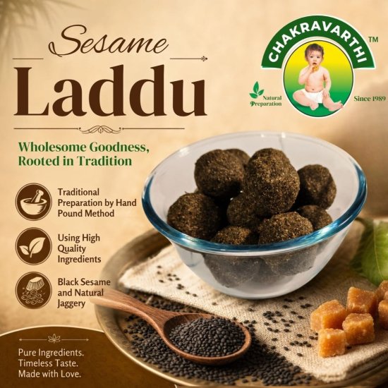 Sesame Laddu (Pack of 2) - Image 2